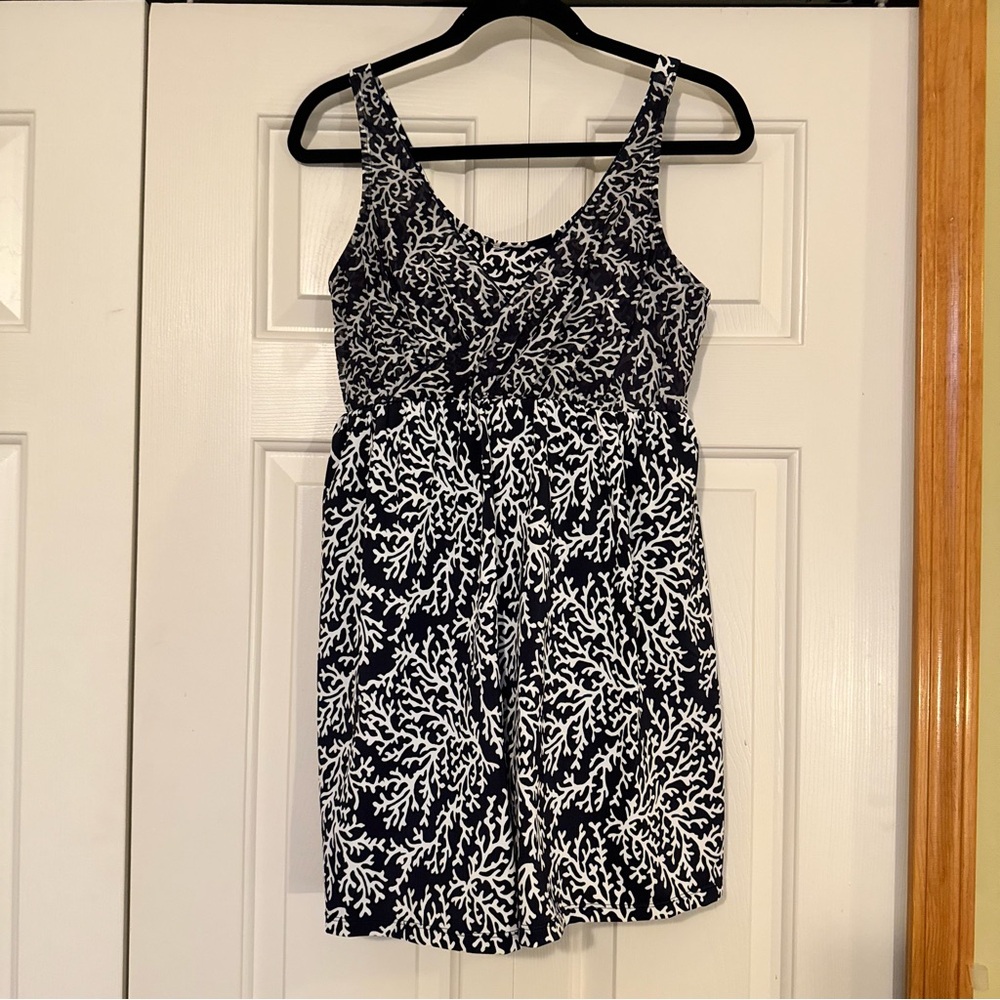 Denim & Co Beach V-Neck Swim Romper